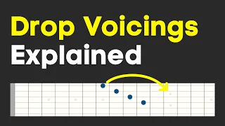 Download Drop Chords Guitar Lesson - Drop 2 \u0026 Drop 3 voicings explained for guitarists MP3