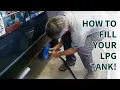 How to fill up your LPG tank on your campervan at a petrol station Orange Campers UK Guide