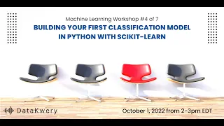Building Your First Classification Model in Python with Scikit-learn - Workshop 4
