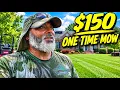 I Quoted 150 For A Simple Lawn Cut Here s Why He Got Angry Alacarte One Time Mowing Price