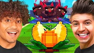 Teaching PRESTON How To Play Plants Vs Brainrots..