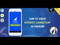 How to check internet connection in android studio1