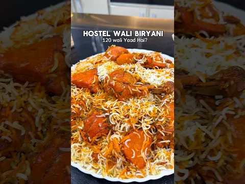 1 Kg Karachi Student Chicken Biryani Recipe #biryanirecipe #tikkabiryani #shorts #newrecipe