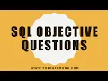SQL Objective Questions for Analytics Interview Data Science Interview Questions The Data Monk