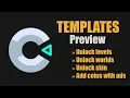 PREVIEW Unlock Levels Worlds Skin template for Construct 3