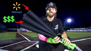 BLIND Baseball Bat Test 350 BBCOR Bats vs Walmart BBCOR Bats