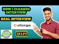 How I Cleared Java Interview for COFORGE 2025 SpringBoot Microservices Interview Questions