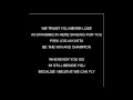 Download Lagu We trust You Never Lose Lirik