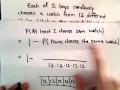 Probability Problem Involving At Least and Complements