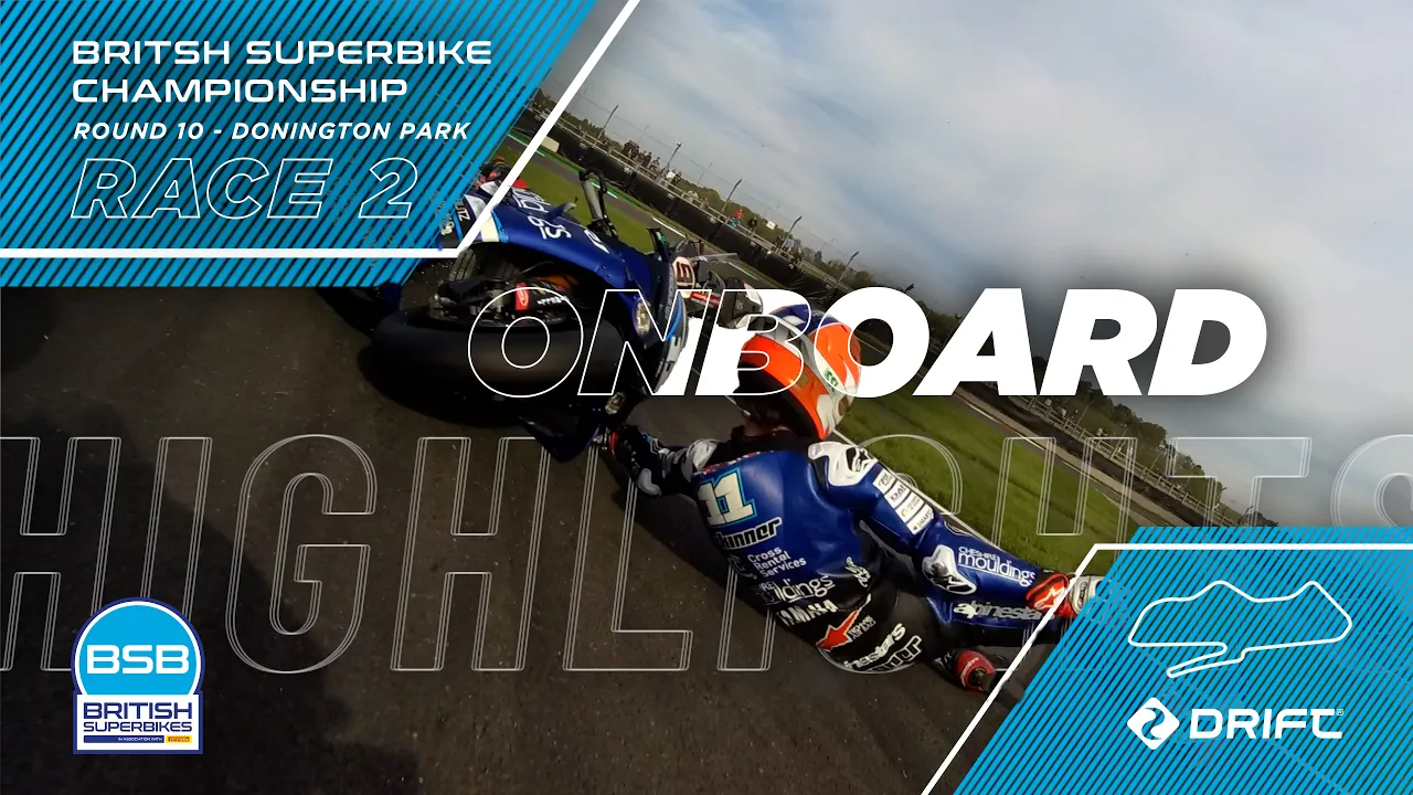 2026 BSB - RD10 Donington Park - race two onboard highlights