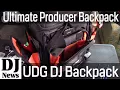 Packing Gear Into UDG Ultimate Small Producer Backpack Demonstration | Disc Jockey News