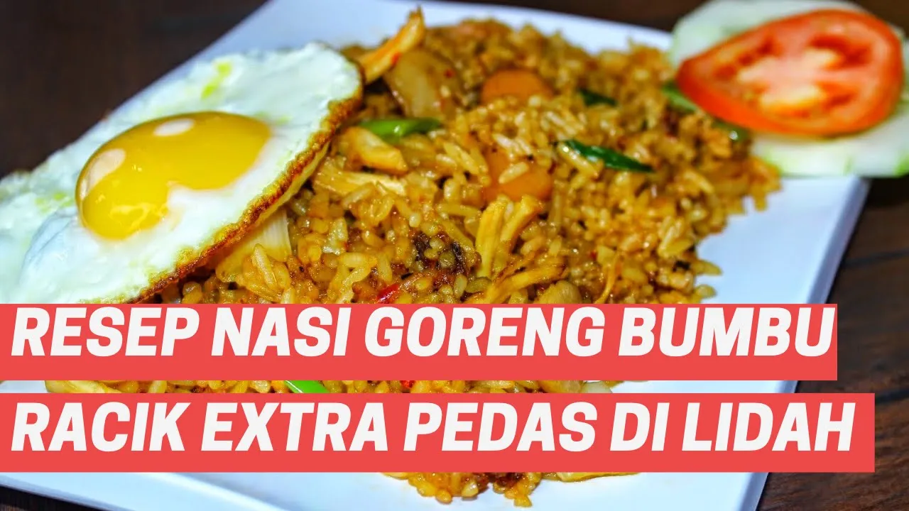 Resep Nasi Goreng Kampung (Pedas) / How To Make Fried Rice Kampung (Spicy) - #MASAKMASAK12. 