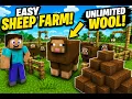 Build This Simple Sheep Farm in Minecraft