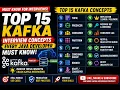 Top 15 Kafka Interview Concepts Every Java Developer Must Know Kafka Interview Questions