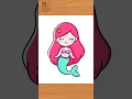Mermaid Drawing Tutorial for Kids Easy step by step drawing tutorial for kids