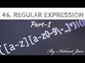 46 Regular expression in Python Part-1 Python Tutorial By Arihant Jain Study Material