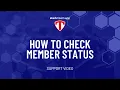 How to Check Member Status - Help Stack Team App
