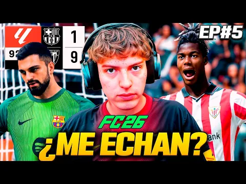 Video Thumbnail: SUFRO LA PEOR GOLEADA DE LA HISTORIA DEL FC BARCELONA EN EL EA FC 26... EPISODIO 5