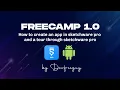 How to create an app in sketchware pro and a tour through sketchware pro