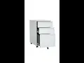 Mobile File Cabinet swan neck handle V2