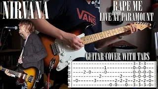 Download Nirvana - R*pe me - Paramount 1991 - Guitar cover w/tabs MP3