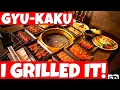 How I grilled and eat Authentic Japanese Barbeque - Gyu-Kaku Calgary YYC