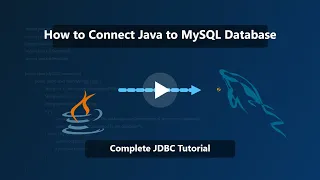 How to Connect Java to MySQL Database Example Tutorial