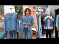 LOGO by Lori Goldstein Denim Jacket with Frayed Edges on QVC