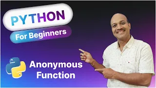 Anonymous Function Part V 9 Functions Python
