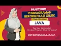 Tutorial Variabel dan Tipe Data Praktikum Pemrograman Berorientasi Objek