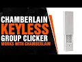 Chamberlain Group Clicker Universal Keyless Entry KLIK2U-P2 Works with Chamberlain