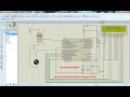 Temperature meter using pic18f2550 Microcontroller in Proteus