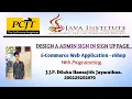 Web Project Task 01 Java institute 1st year e shop javainstituteforadvancedte1415