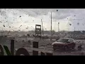 of an observed tornado going through Three Rivers