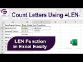 How to Use Len Function in Excel in 1 Minutes