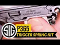 Sig Sauer P365 Trigger Spring Kit - Install Guide Trigger Pull Overview