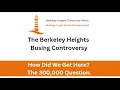 The Berkeley Heights Public School Busing Controversy Explained in Under Five Minutes