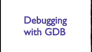 Debugging with GDB - Part 1