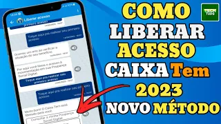 Como liberar o acesso ao caixa tem novo método 2023.