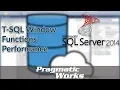 T-SQL - Window Functions Performance