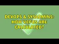 DevOps SysAdmins How vCPUs are calculated