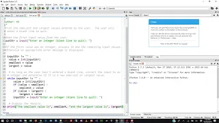 Programming in Python - Chapter 4 Exercises Part 2