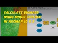 Calculate Biomass using Model Builder in Arcmap 10 8 2