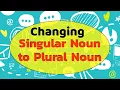How to convert Singular Noun to Plural Noun Rules for Singular to Plural Conversion