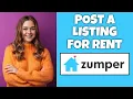 How To Post A Listing For Rent On Zumper Step By Step Guide - Zumper Tutorial