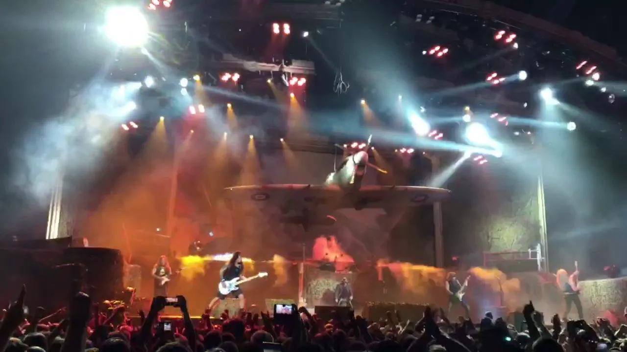 Iron Maiden - Aces High @Tele 2 Arena 2018 Stockholm