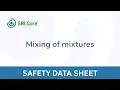 Safety Data Sheet - Mixing of Mixtures EN