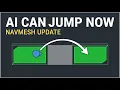 NavMesh AI Can Jump Gaps