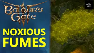 Baldur s Gate 3 Noxious Fumes - How to Clear Poison Gas Cloud in Overgrown Tunnel