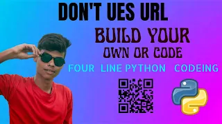 How to Create QR Code in 4 line of Python code in Tamil
